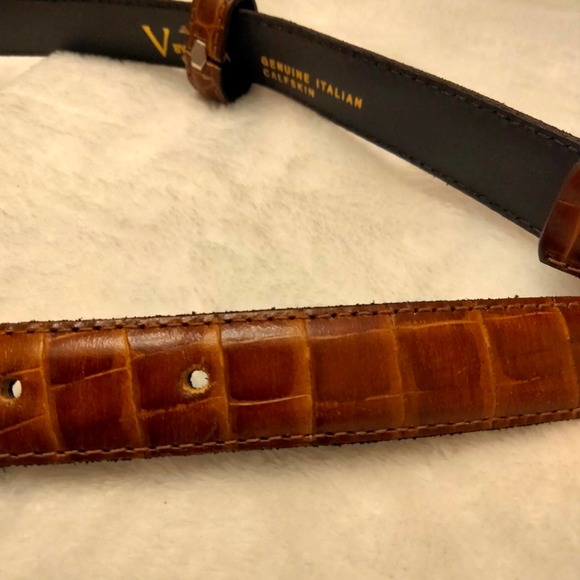 Vintage Vicenza genuine Italian leather belt